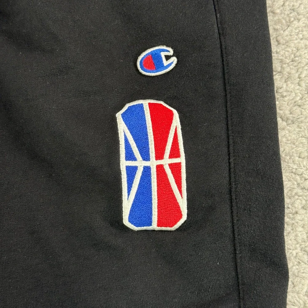 Champion Mens Portland Trail‎ Blazers Joggers Black Fleece Sweatpants 2XL P1022